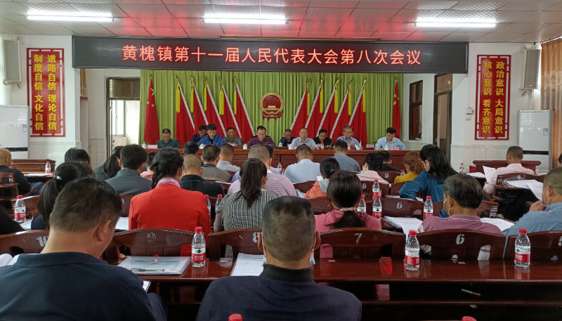 黄槐镇十一届人大八次会议胜利召开