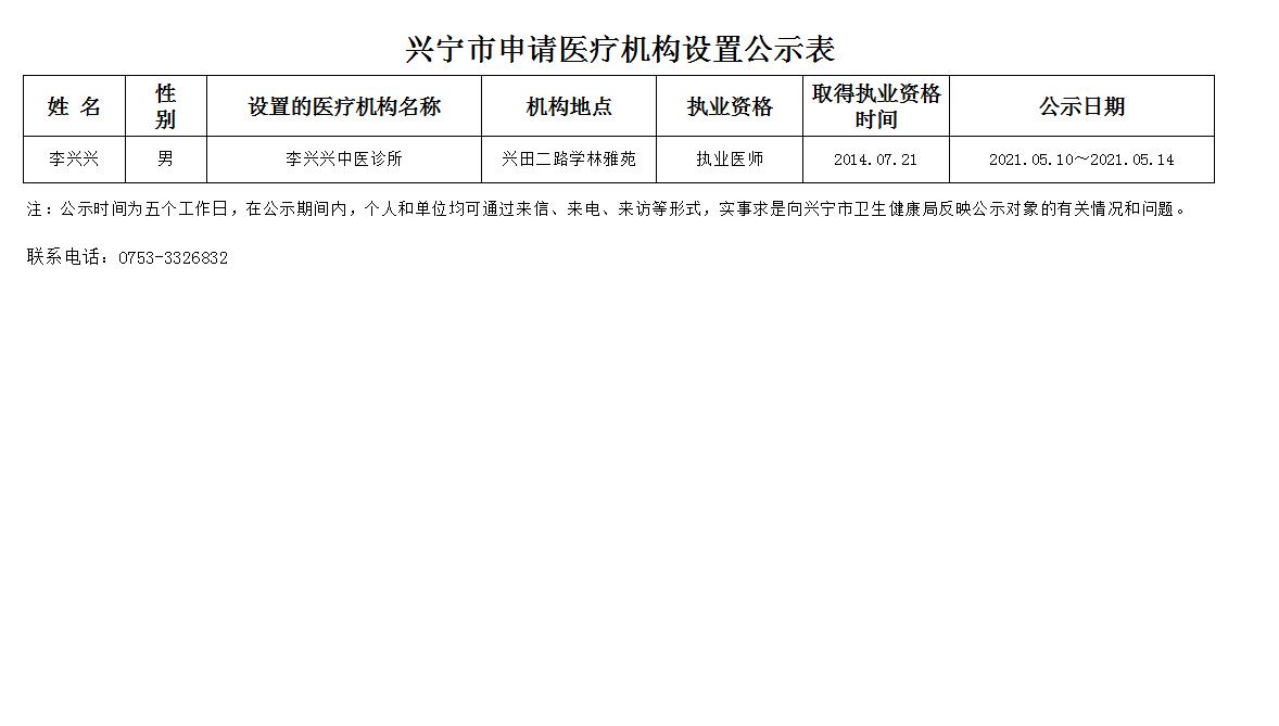 医疗机构设置申请公示表202106.jpg