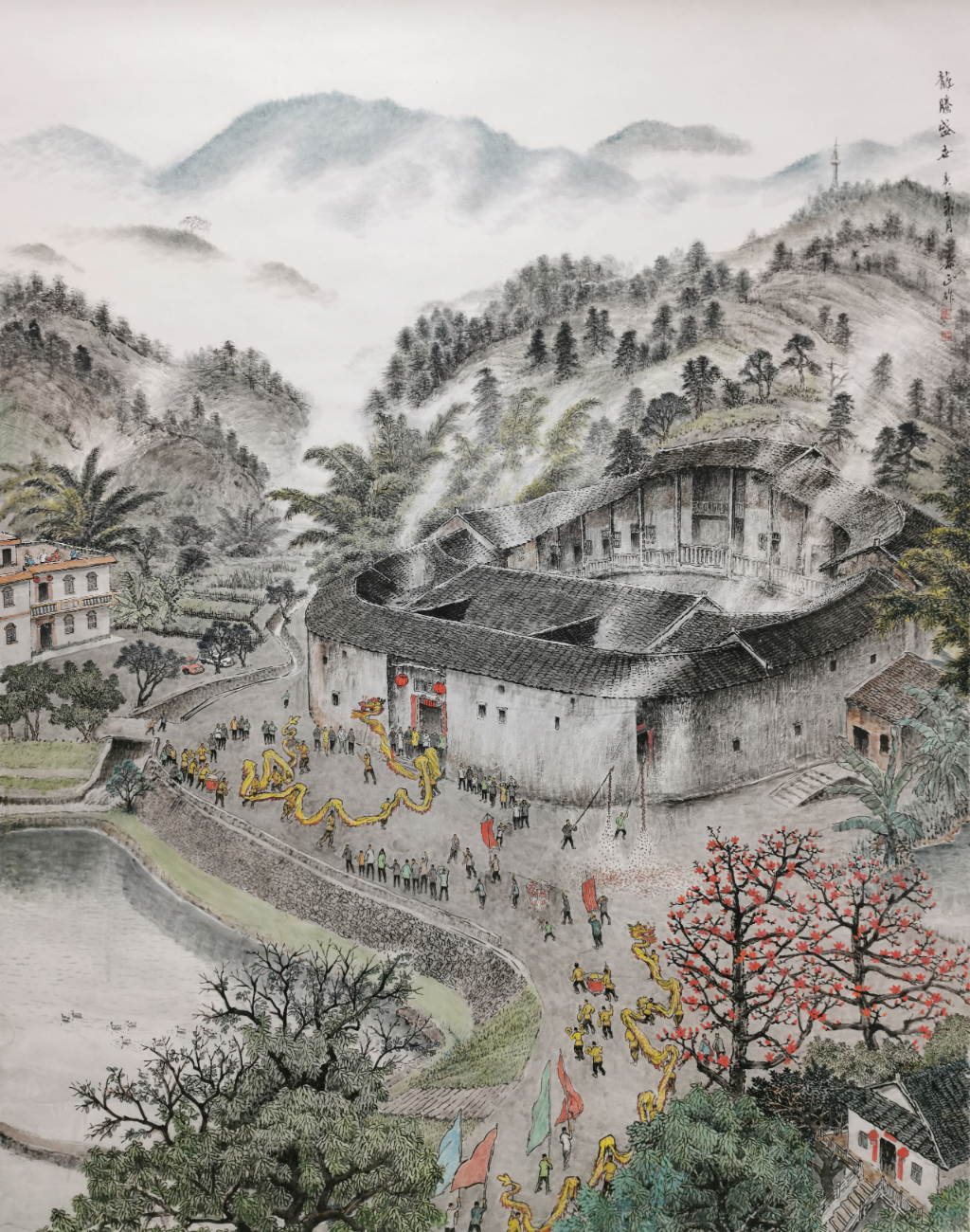 肖希正龙腾盛世国画182&times;145CM.jpg