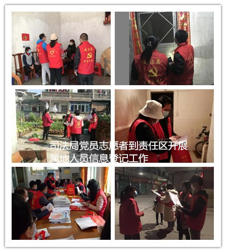 兴宁市司法局党员志愿者到责任区开展属地人员信息登记工作.jpg