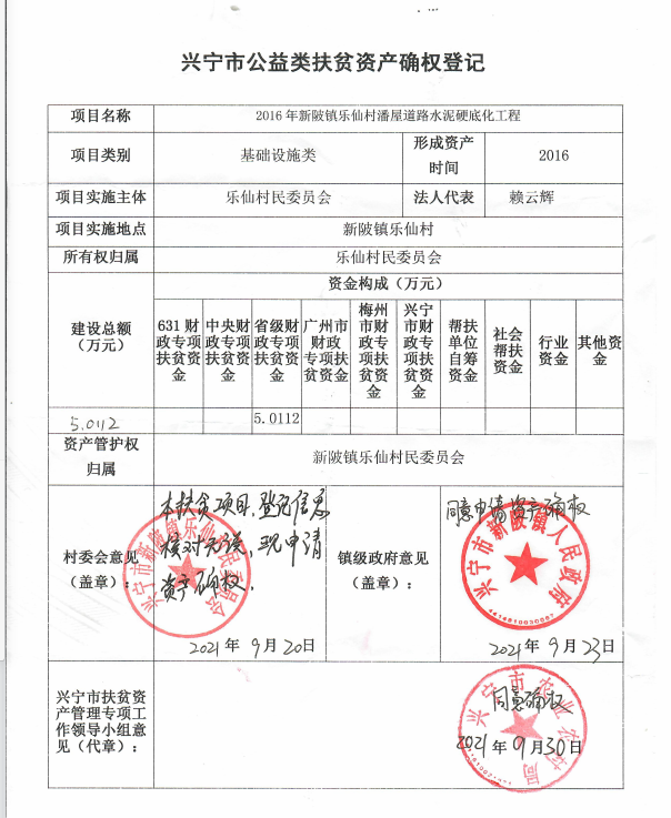 华新下甘桥资产确权公示.png