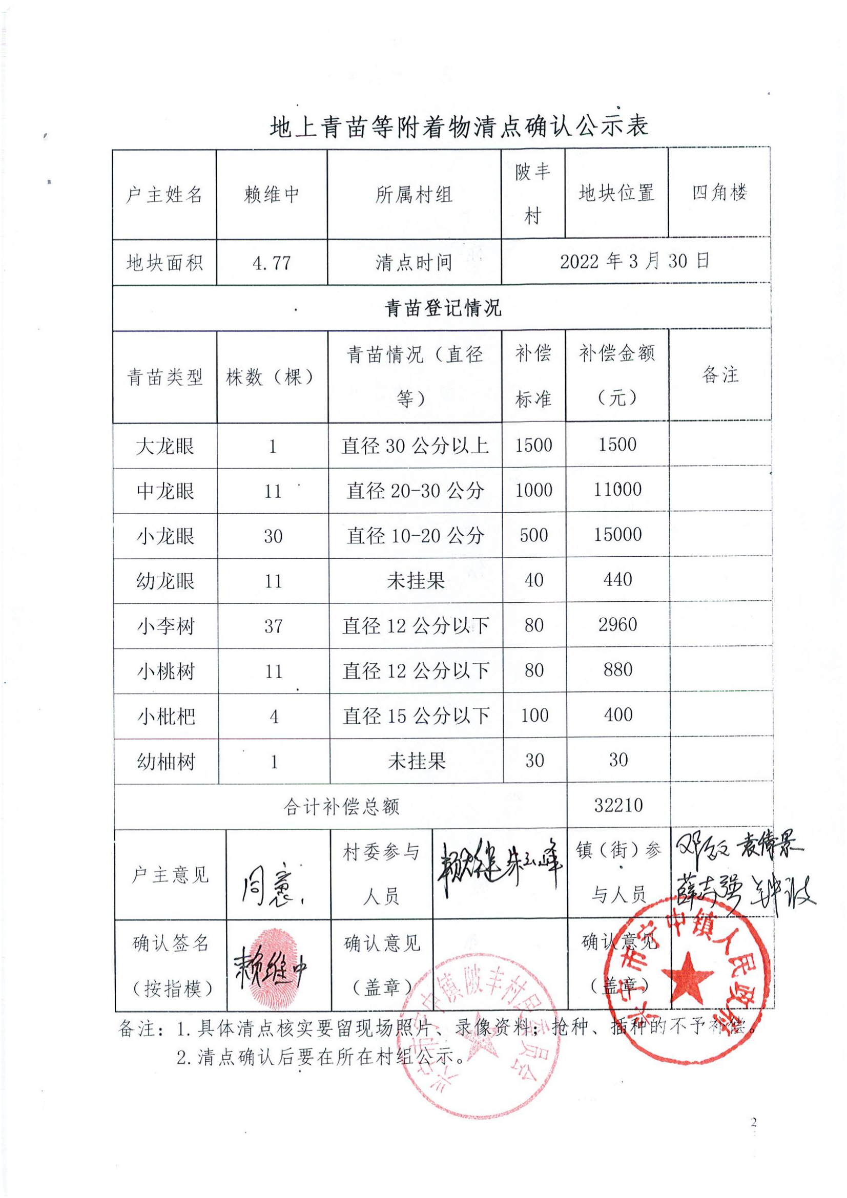 地上青苗等附着物清点确认公示表（赖维中）_00.png