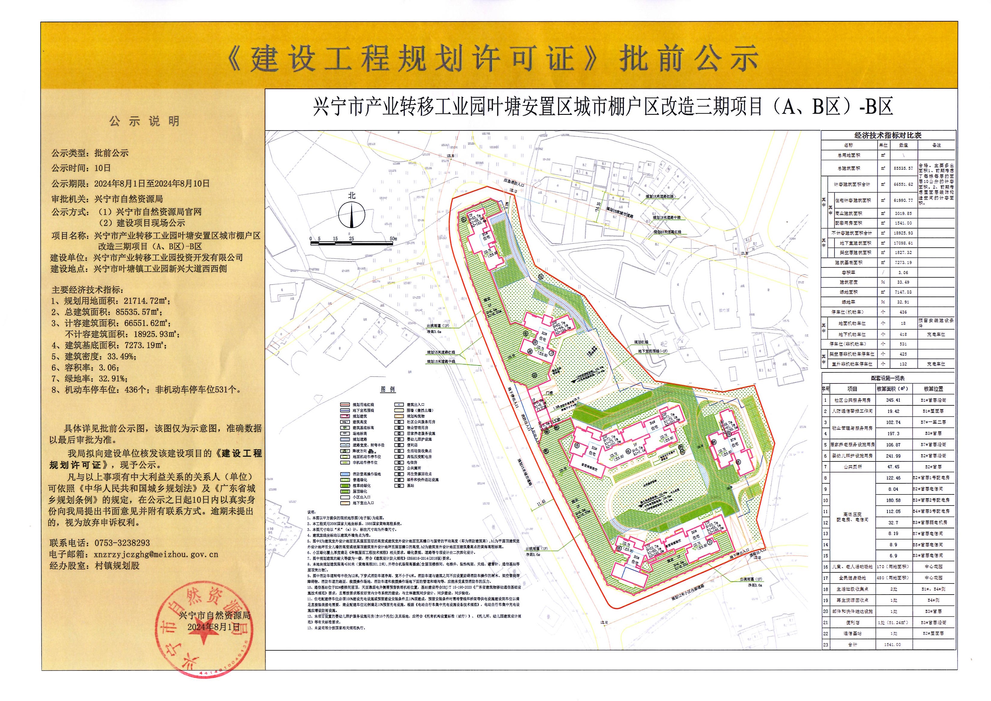 兴宁市产业转移工业园叶塘安置区城市棚户区改造三期项目（A、B区）-B区《建设工程规划许可证》批前公示.jpg